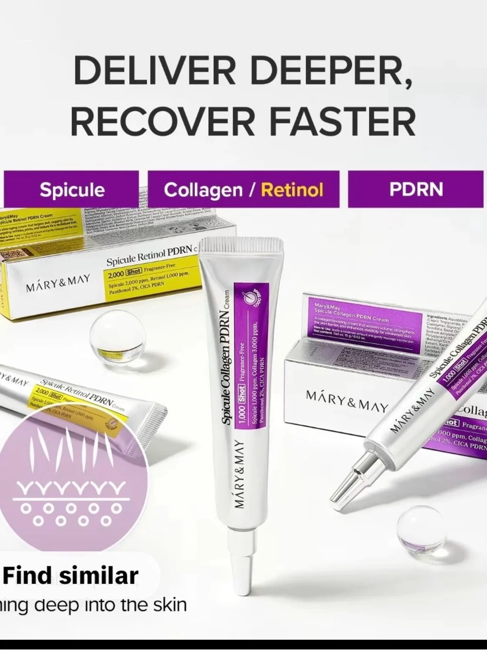 Women’s Color-Targeted Moisturizer - Purple & Yellow